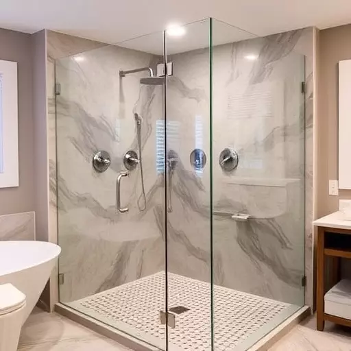 frameless glass shower doors lake Orion Michigan,frameless glass shower door designs,benefits of frameless shower doors