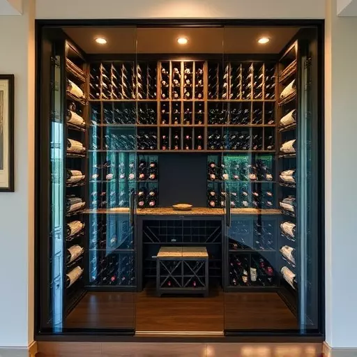 frameless glass wine enclosures lake Orion Michigan,custom wine storage solutions,frameless glass wine racks