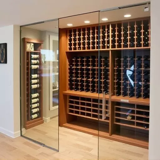 frameless glass wine enclosures lake Orion Michigan,custom wine storage solutions,frameless glass wine racks