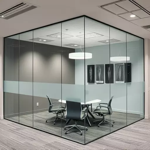 frameless office glass walls lake Orion Michigan,frameless glass partitions,modern office design with glass walls
