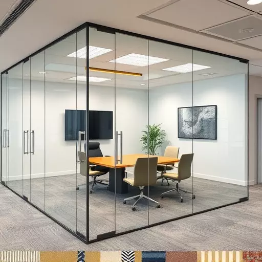 frameless office glass walls lake Orion Michigan,frameless glass partitions,modern office design with glass walls