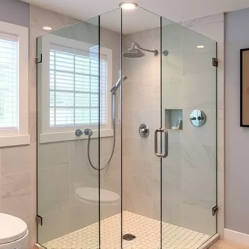 Frameless panels with UV-blocking technology Sterling Heights MI,Frameless designs for temperature-controlled showers,