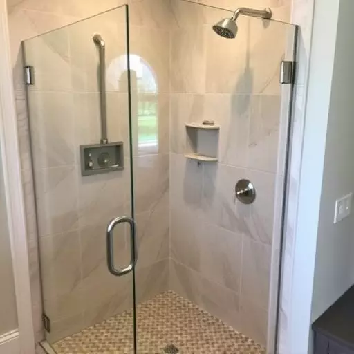 frameless shower door repair lake Orion Michigan,frameless shower door maintenance,frameless shower door seal replacement