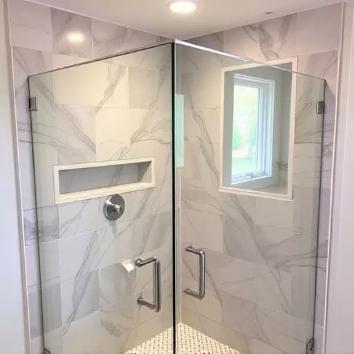 frameless shower door repair lake Orion Michigan,frameless shower door maintenance,frameless shower door seal replacement