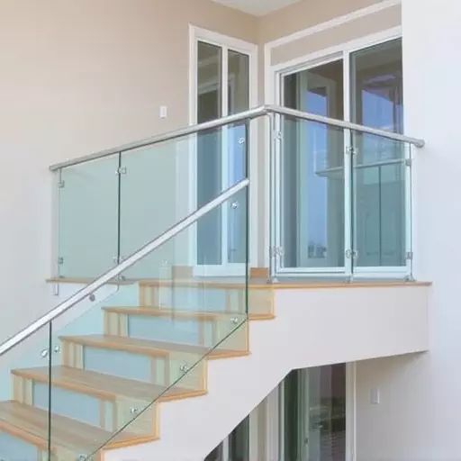 glass railings for balconies and stairs lake Orion Michigan,frameless glass railings,glass balcony railing systems