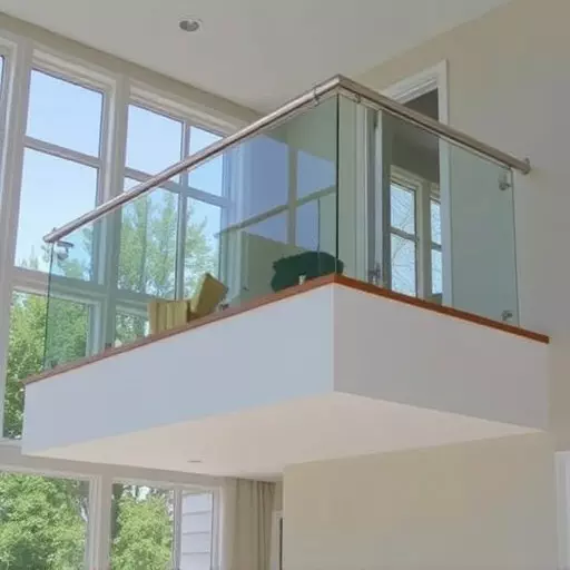 glass railings for balconies and stairs lake Orion Michigan,frameless glass railings,glass balcony railing systems
