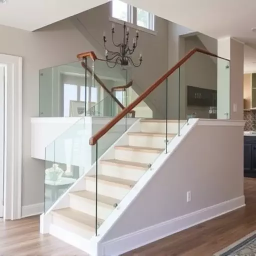 glass railings for homes lake Orion Michigan,glass railing designs for homes,frameless glass railings