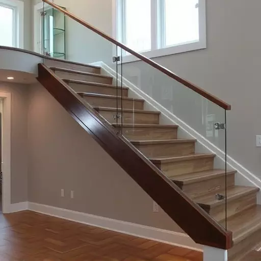 glass railings for homes lake Orion Michigan,glass railing designs for homes,frameless glass railings