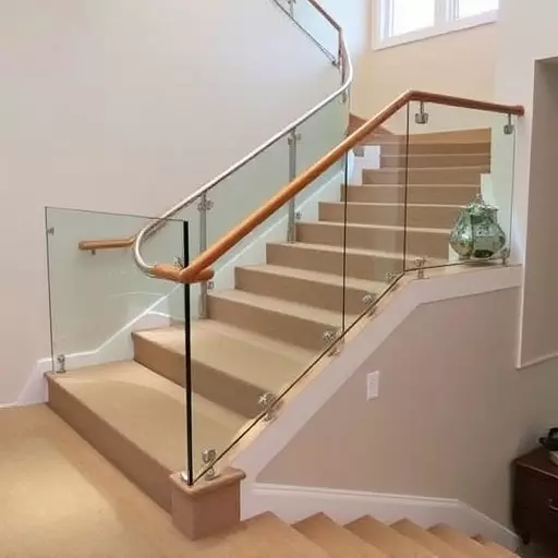glass railings for homes lake Orion Michigan,glass railing designs for homes,frameless glass railings