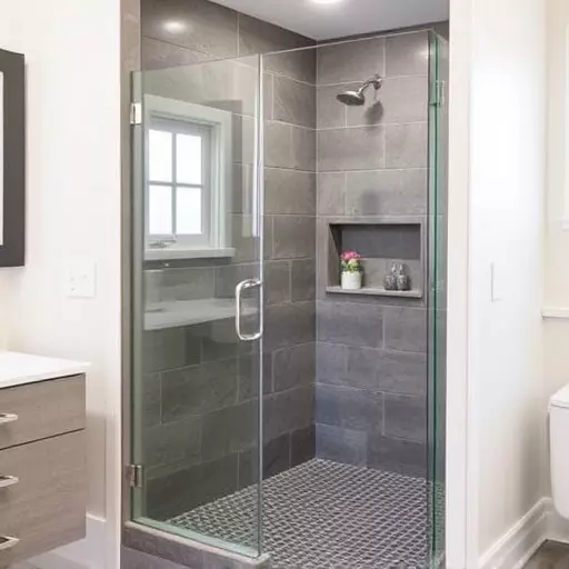 Glass Shower Door Installation Rochester Hills MI,Textured shower glass for anti-slip surfaces,Frameless glass compatibility with bathroom tiles