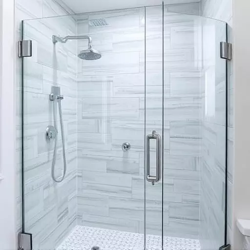Glass Shower Door Installation Rochester Hills MI,Textured shower glass for anti-slip surfaces,Frameless glass compatibility with bathroom tiles