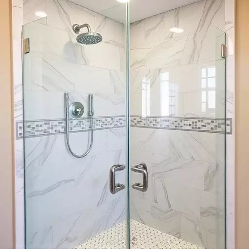 Glass Shower Door Installation Rochester Hills MI,Textured shower glass for anti-slip surfaces,Frameless glass compatibility with bathroom tiles