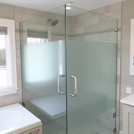 Glass Shower Door Installation Southfield MI,Frameless glass shower enclosures for large bathrooms, Frosted shower doors for privacy-focused designs
