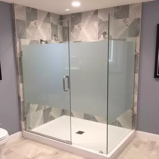 Glass Shower Door Installation Southfield MI,Frameless glass shower enclosures for large bathrooms, Frosted shower doors for privacy-focused designs