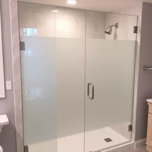 Glass Shower Door Installation Southfield MI,Frameless glass shower enclosures for large bathrooms, Frosted shower doors for privacy-focused designs