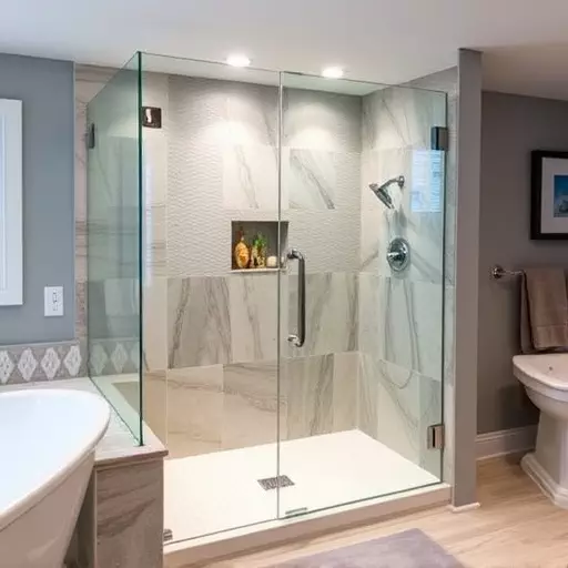 luxury glass shower doors lake Orion Michigan,frameless glass shower doors,sliding glass shower doors