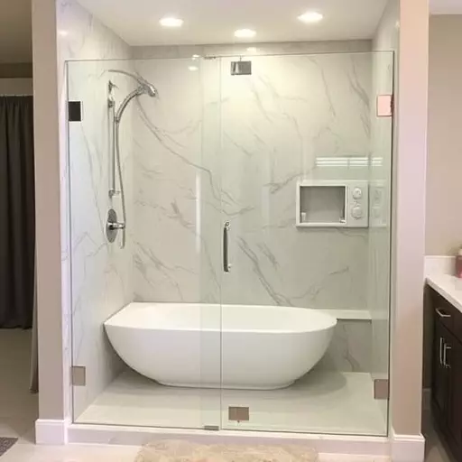 luxury glass shower doors lake Orion Michigan,frameless glass shower doors,sliding glass shower doors