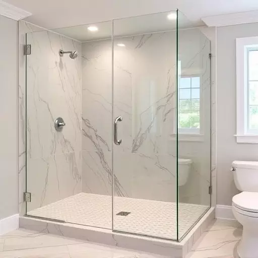 luxury glass shower doors lake Orion Michigan,frameless glass shower doors,sliding glass shower doors