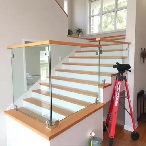 modern glass railings installation lake Orion Michigan,modern glass railings installation guide,tools needed for glass railing installation