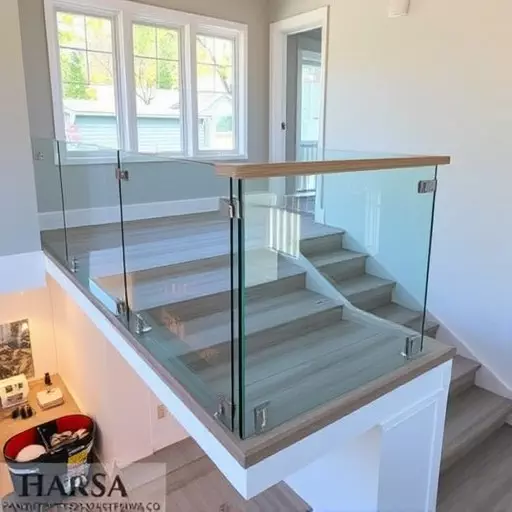 modern glass railings installation lake Orion Michigan,modern glass railings installation guide,tools needed for glass railing installation