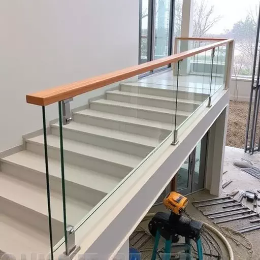 modern glass railings installation lake Orion Michigan,modern glass railings installation guide,tools needed for glass railing installation
