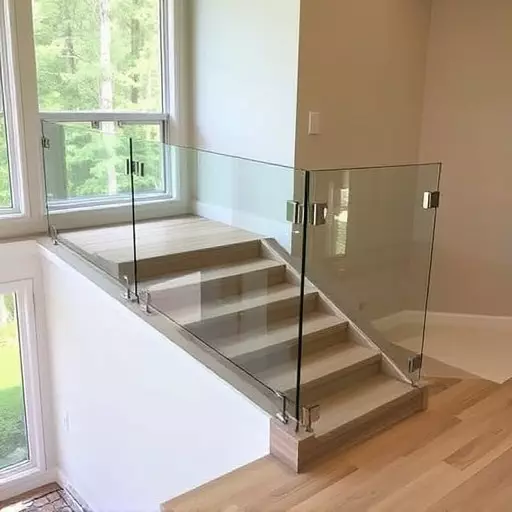 modern glass railings installation lake Orion Michigan,modern glass railings installation guide,tools needed for glass railing installation