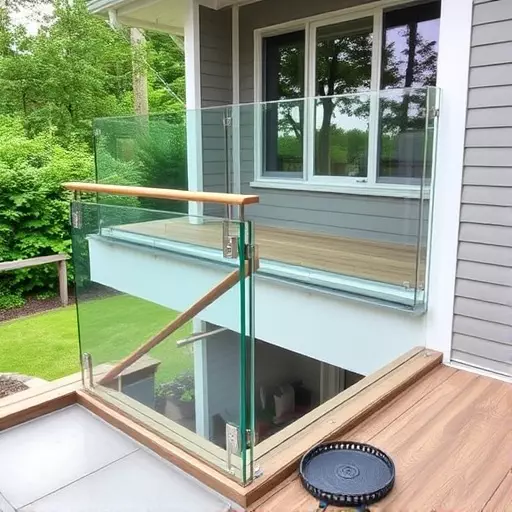 modern glass railings installation lake Orion Michigan,modern glass railings installation guide,tools needed for glass railing installation