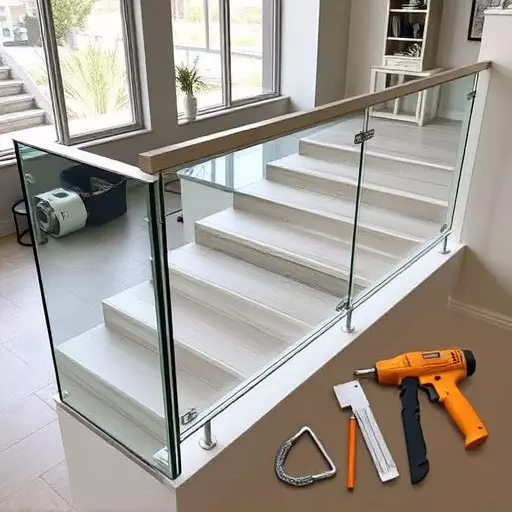 modern glass railings installation toledo,modern glass railings installation guide,tools needed for glass railing installation