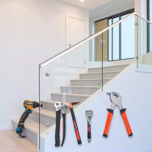 modern glass railings installation toledo,modern glass railings installation guide,tools needed for glass railing installation