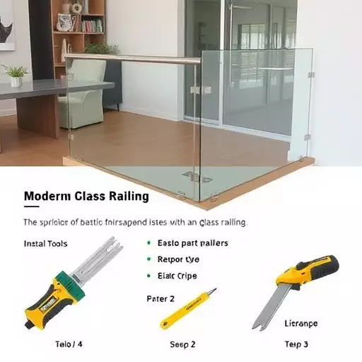 modern glass railings installation toledo,modern glass railings installation guide,tools needed for glass railing installation