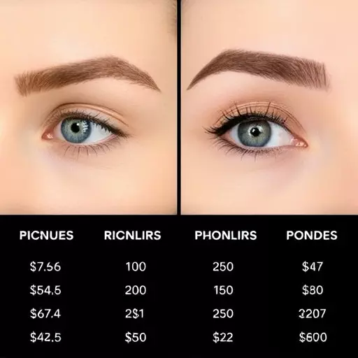 ombre brows pricing guide toledo,factors affecting ombre brows cost,ombre brows vs. microblading costs