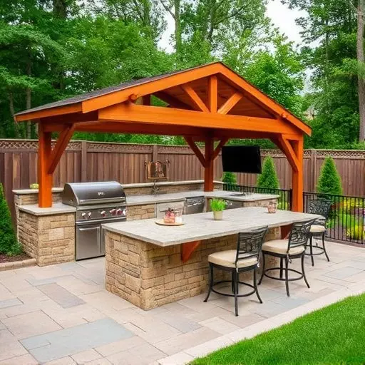 Outdoor kitchen design ideas Oak Harbor Ohio,Benefits of outdoor kitchens,Outdoor kitchen construction services