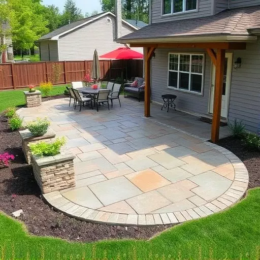 Patio construction techniques Oak Harbor Ohio,Custom patio designs,Concrete patio construction