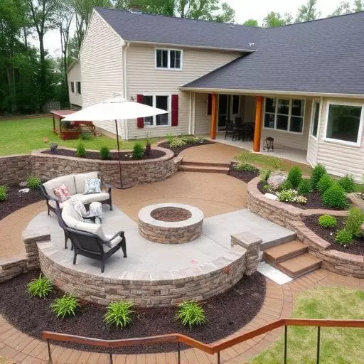 Patio construction techniques Oak Harbor Ohio,Custom patio designs,Concrete patio construction