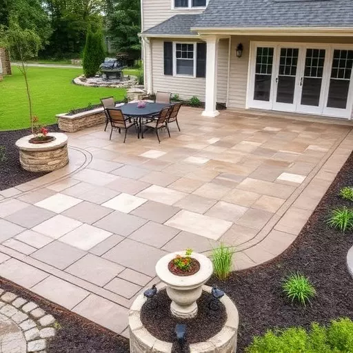 Patio construction techniques Oak Harbor Ohio,Custom patio designs,Concrete patio construction