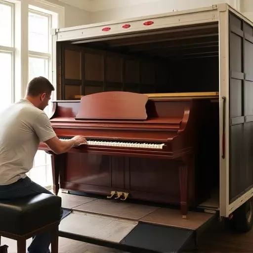 piano moving experts holland ohio,piano moving techniques,safe piano transportation