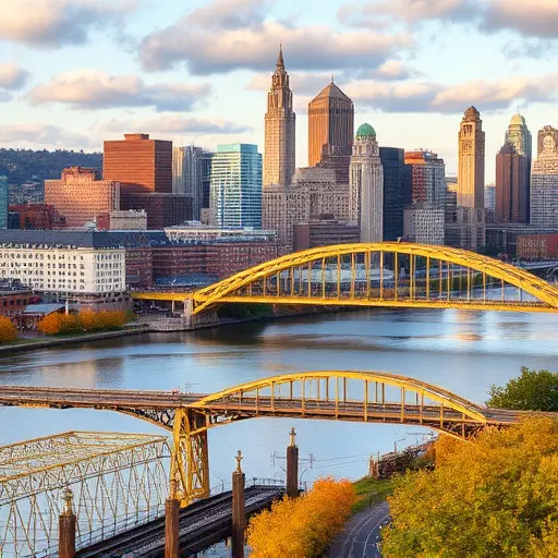 Pittsburgh Pennsylvania city skyline,Pittsburgh Pennsylvania riverside attractions,Things to do in Pittsburgh Pennsylvania