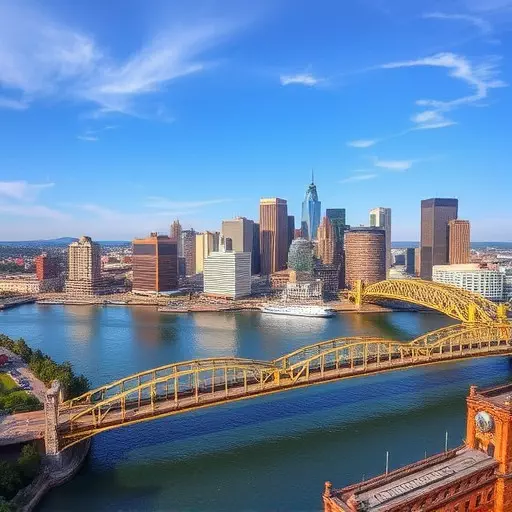 Pittsburgh Pennsylvania city skyline,Pittsburgh Pennsylvania riverside attractions,Things to do in Pittsburgh Pennsylvania