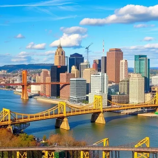 Pittsburgh Pennsylvania city skyline,Pittsburgh Pennsylvania riverside attractions,Things to do in Pittsburgh Pennsylvania