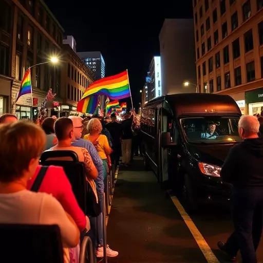 pride parade transportation toledo,lgbtq+ parade shuttles,pride event transport services