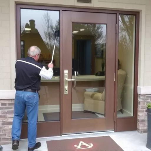 professional glass door cleaning services lake Orion Michigan,commercial glass door cleaning,residential glass door cleaning