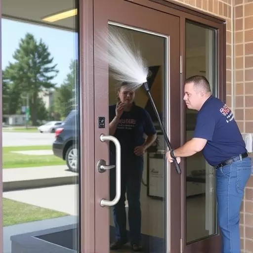 professional glass door cleaning services lake Orion Michigan,commercial glass door cleaning,residential glass door cleaning