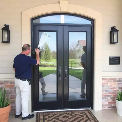 professional glass door cleaning services lake Orion Michigan,commercial glass door cleaning,residential glass door cleaning
