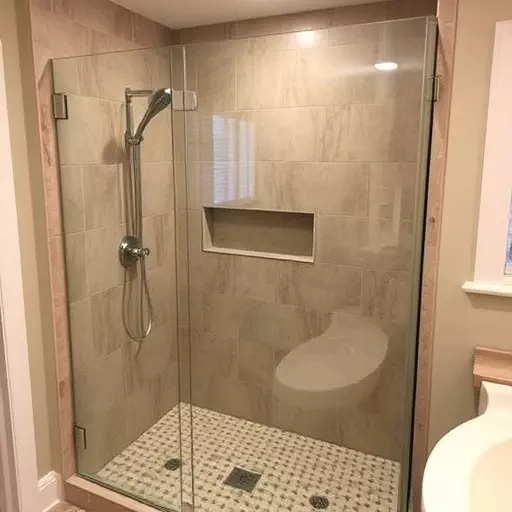 royal oak michigan glass shower door installation,custom glass shower door installation,glass shower door installation royal oak mi