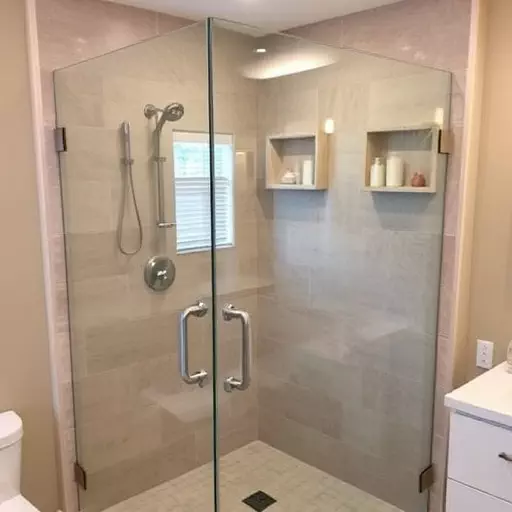 royal oak michigan glass shower door installation,custom glass shower door installation,glass shower door installation royal oak mi