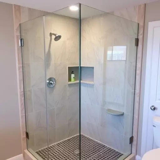 royal oak michigan glass shower door installation,custom glass shower door installation,glass shower door installation royal oak mi