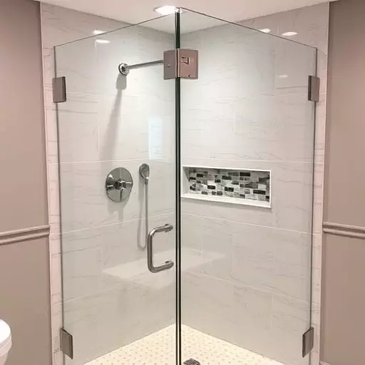 royal oak michigan glass shower door installation,custom glass shower door installation,glass shower door installation royal oak mi