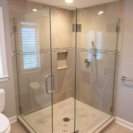 royal oak michigan glass shower door installation,custom glass shower door installation,glass shower door installation royal oak mi