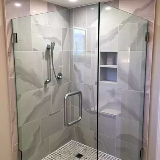 royal oak michigan glass shower door installation,custom glass shower door installation,glass shower door installation royal oak mi