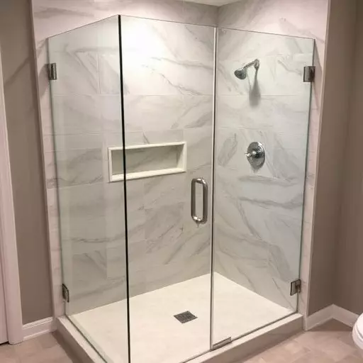 royal oak michigan glass shower door installation,custom glass shower door installation,glass shower door installation royal oak mi